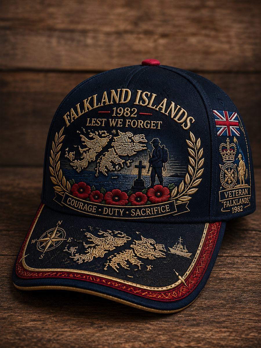 Unisex Falklands War Veteran Printed Hat