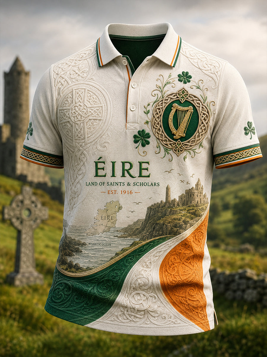 Men's Irish Patriotic Commemoration Short Sleeve Shirt