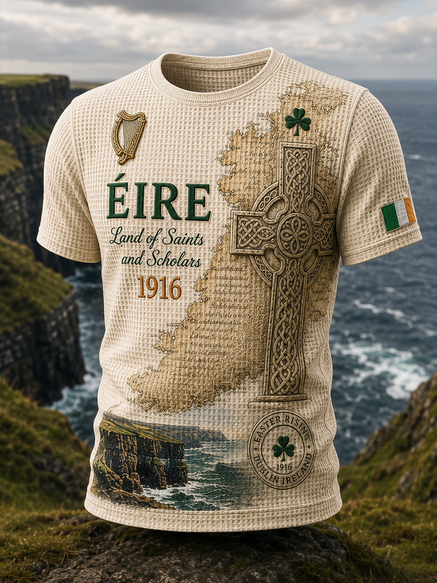 Men's Irish Patriotic Commemoration Short Sleeves T-Shirt
