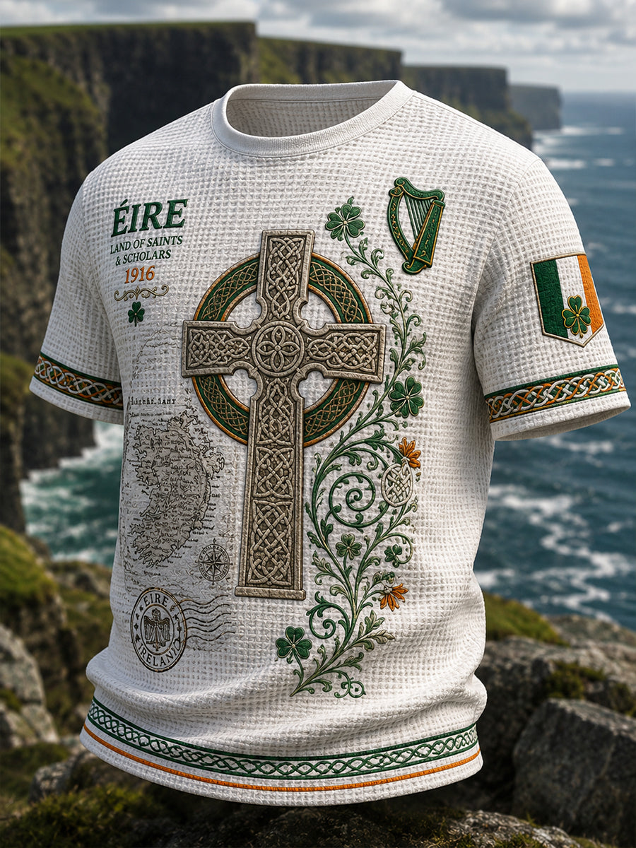 Men's Irish Patriotic Commemoration Short Sleeves T-Shirt