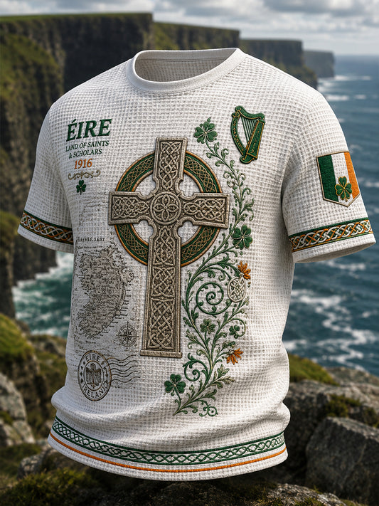 Men's Irish Patriotic Commemoration Short Sleeves T-Shirt
