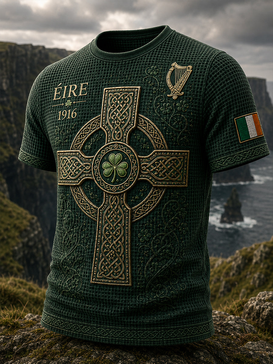 Men's Irish Patriotic Commemoration Short Sleeves T-Shirt