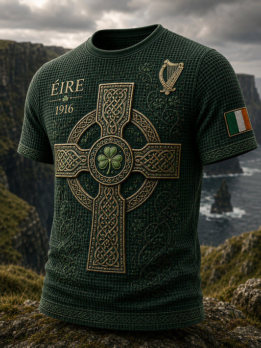 Men's Irish Patriotic Commemoration Short Sleeves T-Shirt