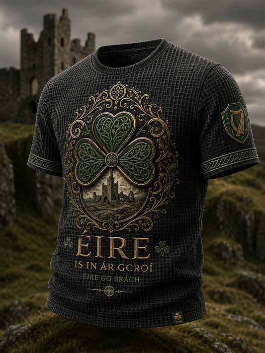 Men's Irish Patriotic Commemoration Short Sleeves T-Shirt