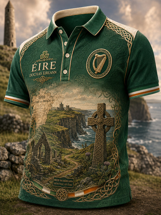 Men's Irish Patriotic Commemoration Short-Sleeved T-Shirt