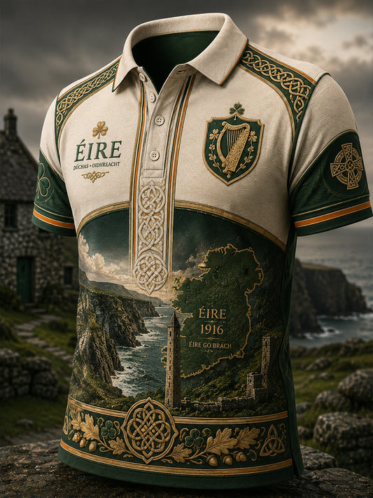 Men's Irish Patriotic Commemoration Short-Sleeved T-Shirt