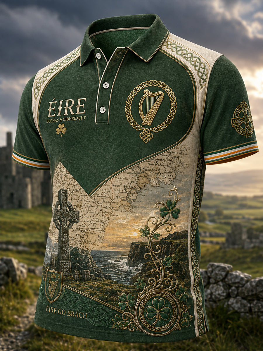 Men's Irish Patriotic Commemoration Short-Sleeved T-Shirt