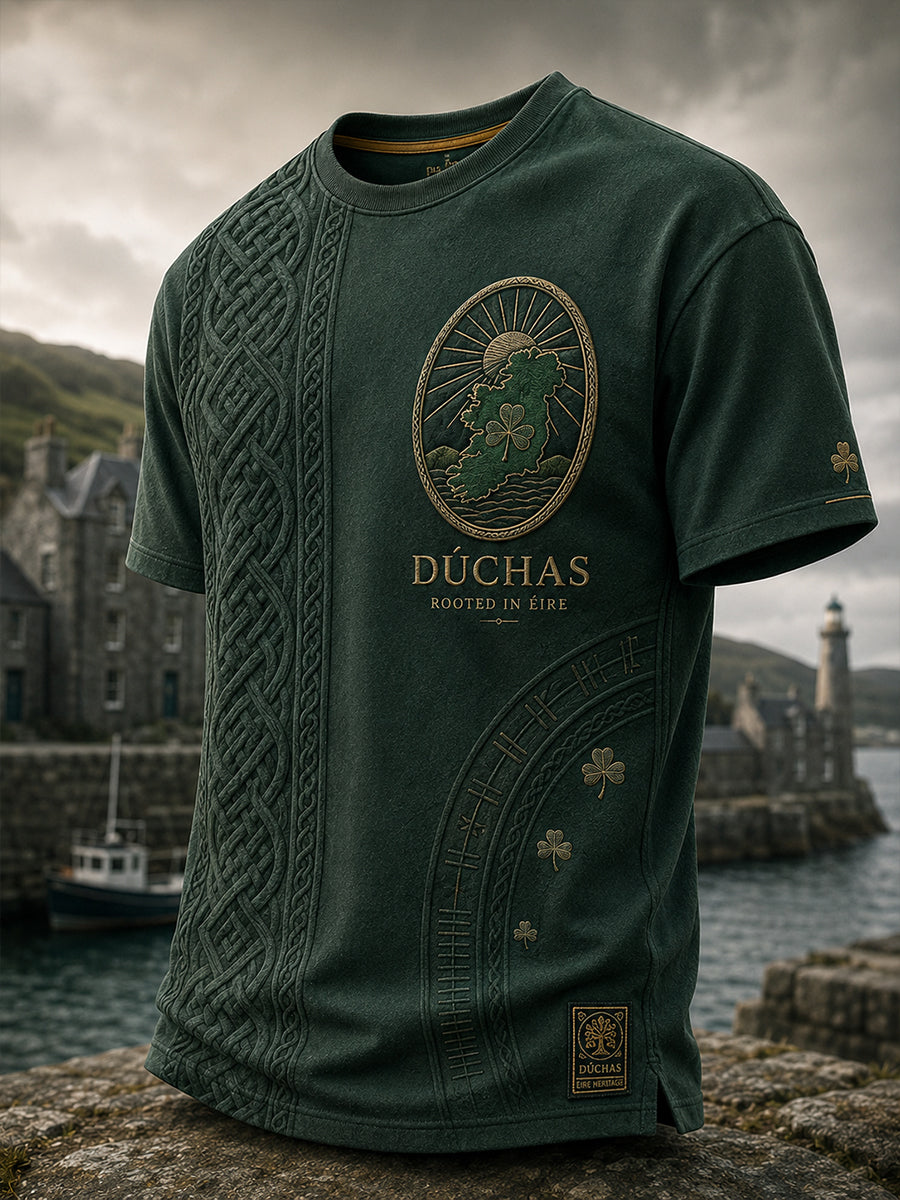 Men's Irish Patriotic Commemoration Short Sleeves T-Shirt