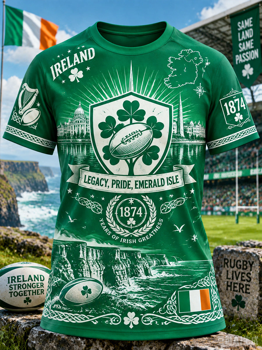Men's Ireland Rugby Short-Sleeve T-Shirt