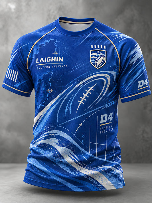 Men's Irish Rugby Leinster Rugby Fans Lover Short Sleeve T-Shirt