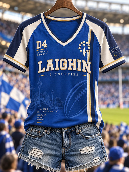 Women's Irish Rugby Leinster Rugby Fans Lover Short Sleeve T-Shirt
