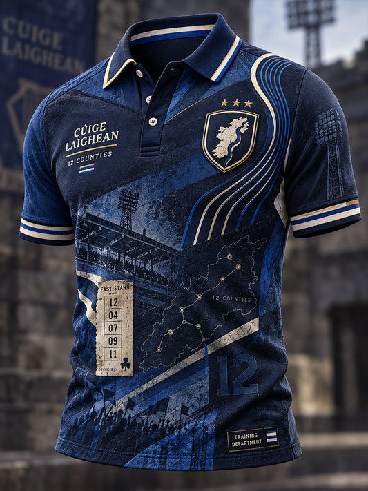 Men's Irish Rugby Leinster Rugby Short Sleeves Shirt